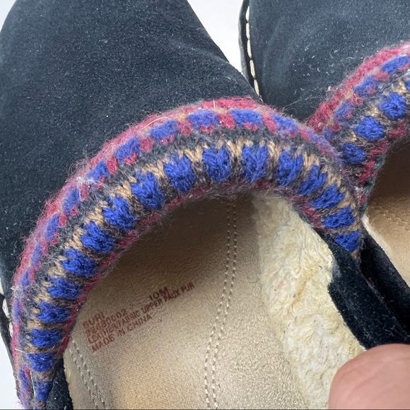 Naturalizer Womens Suri Clogs Shoes Black Suede Slip
On Wedge Size 10 M - Picture 10 of 10